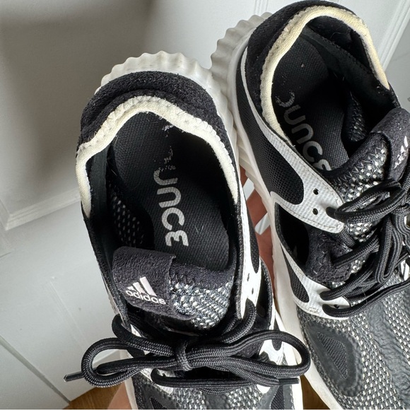 Adidas Run Lux Clima in Core Black Athletic Sneakers Size 9 - Picture 9 of 11